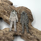 Spaceman Earrings by Carlos Montanaro & Crystal Rivera