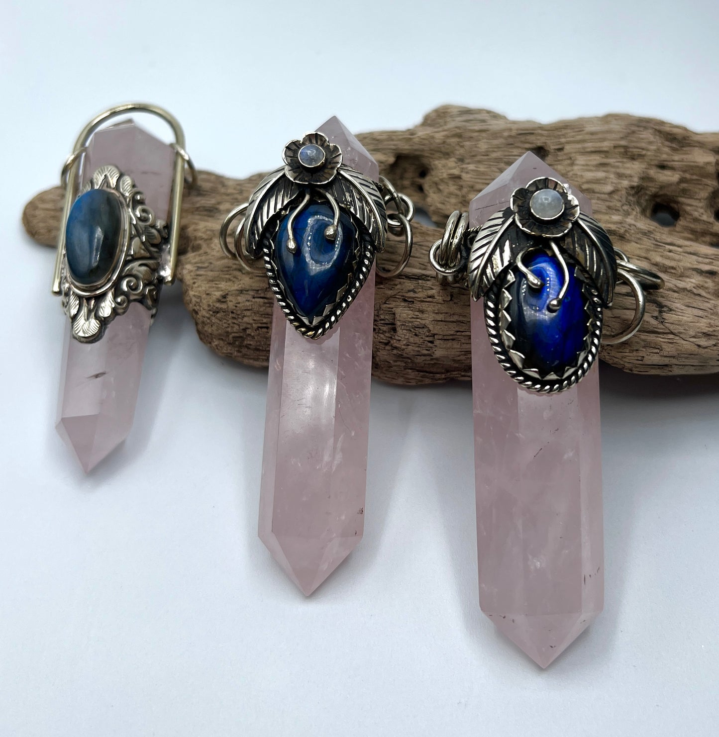 XXL Rose Quartz Point Statement Piece