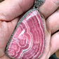 Rhodochrosite Pendant - XLarge Stone