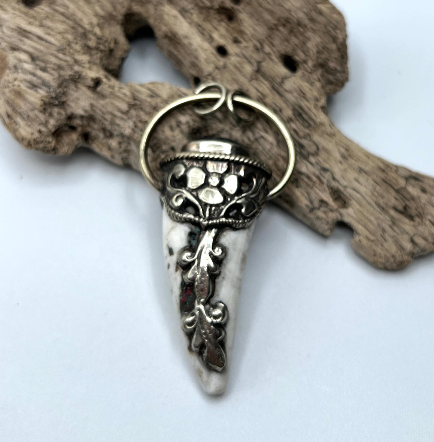 Bone Tooth Pendant