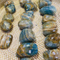 Large Brazilian Banded Blue Onyx Freeform | 3 Sizes