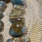 Large Brazilian Banded Blue Onyx Freeform | 3 Sizes