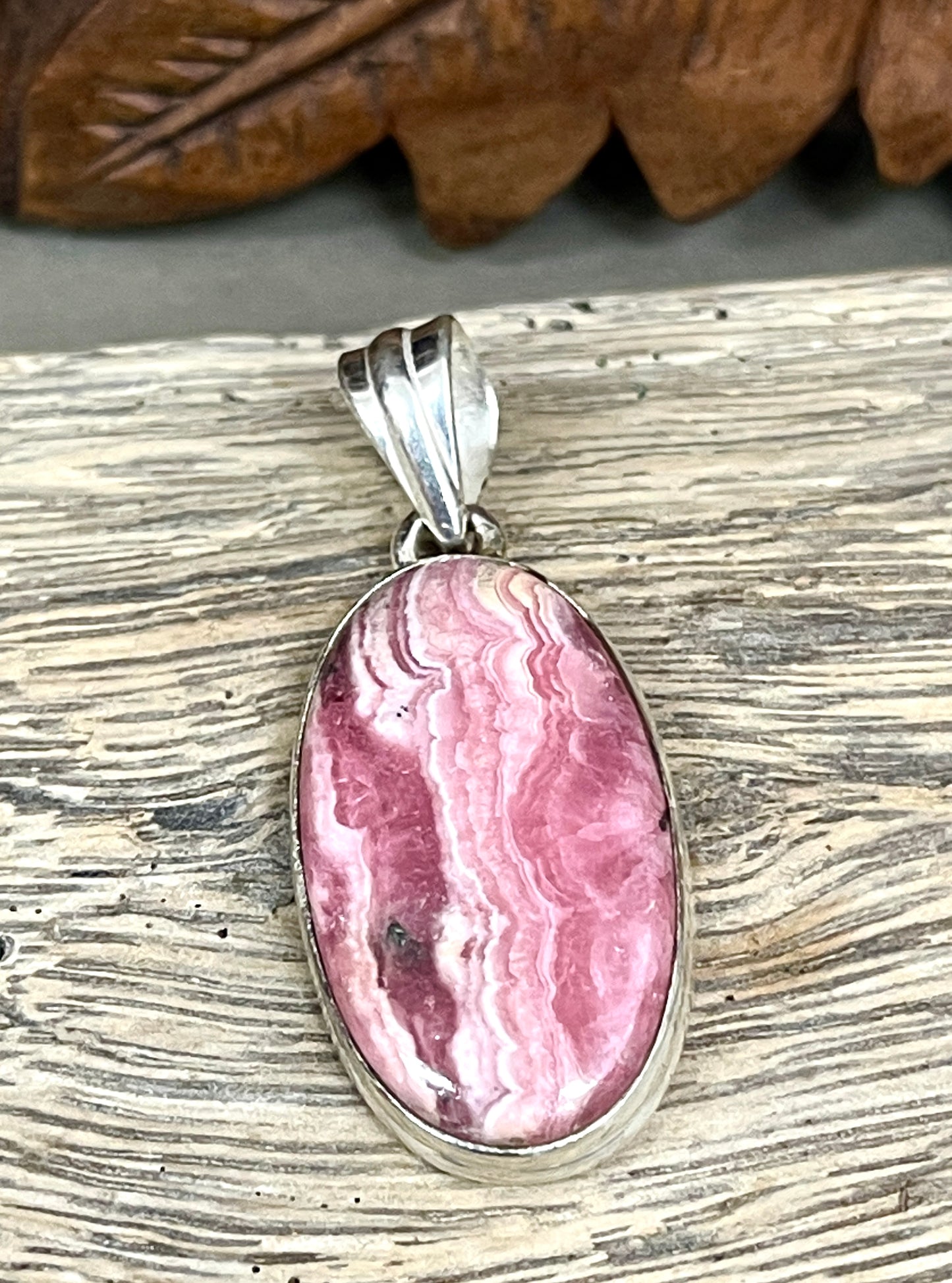 Rhodochrosite Pendants