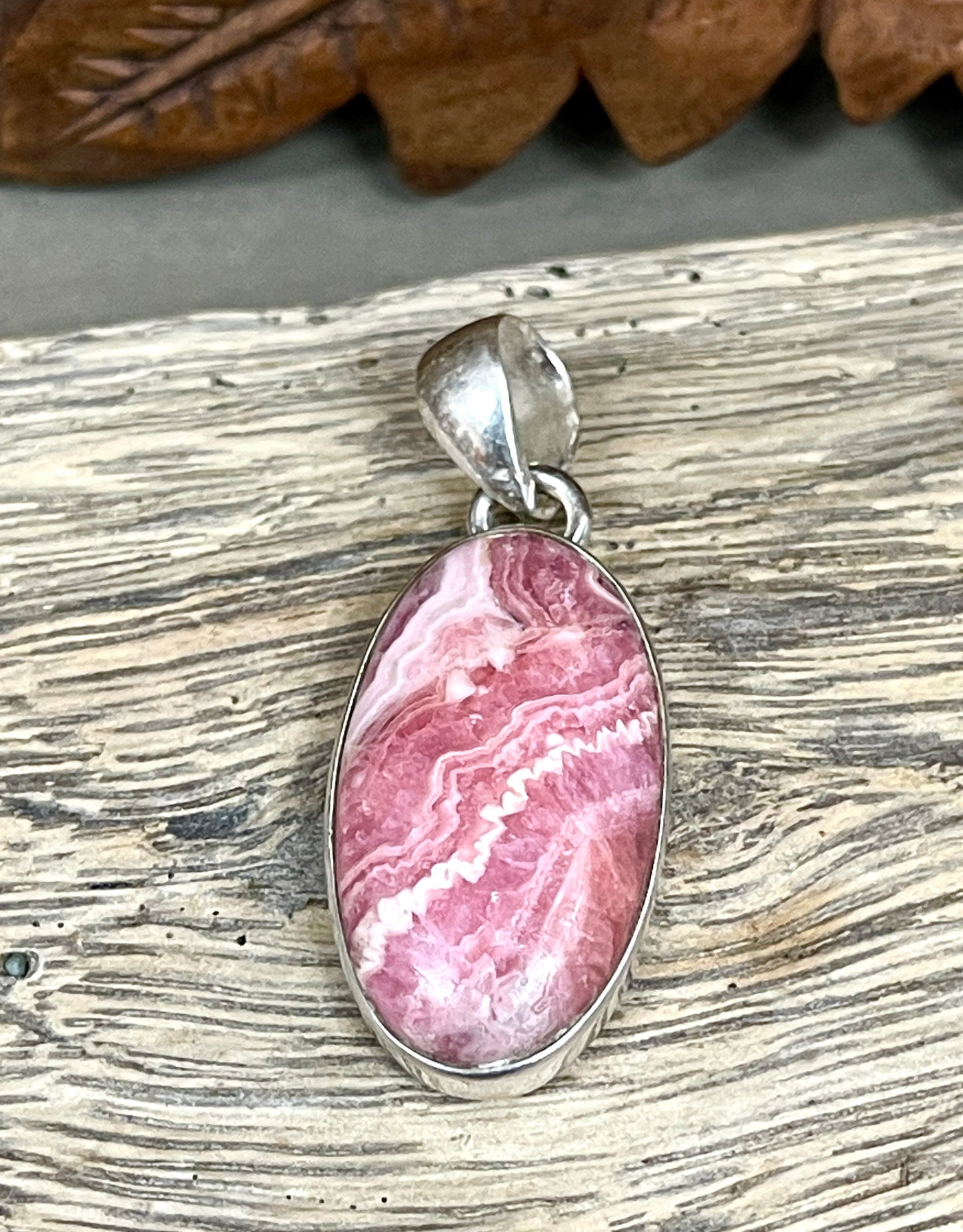 Rhodochrosite Pendants