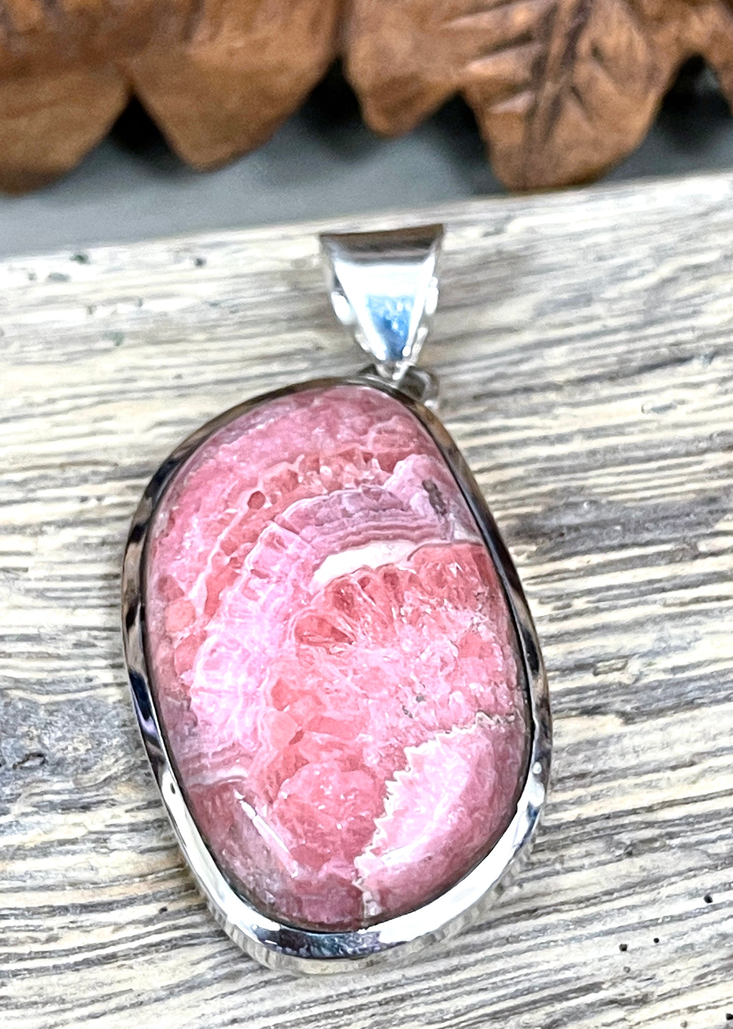 Rhodochrosite Pendants