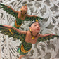 Hand Carved Flying Goddess Dewi Sri Spirit Chasers | 3 Colors