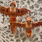 Hand Carved Flying Goddess Dewi Sri Spirit Chasers | 3 Colors
