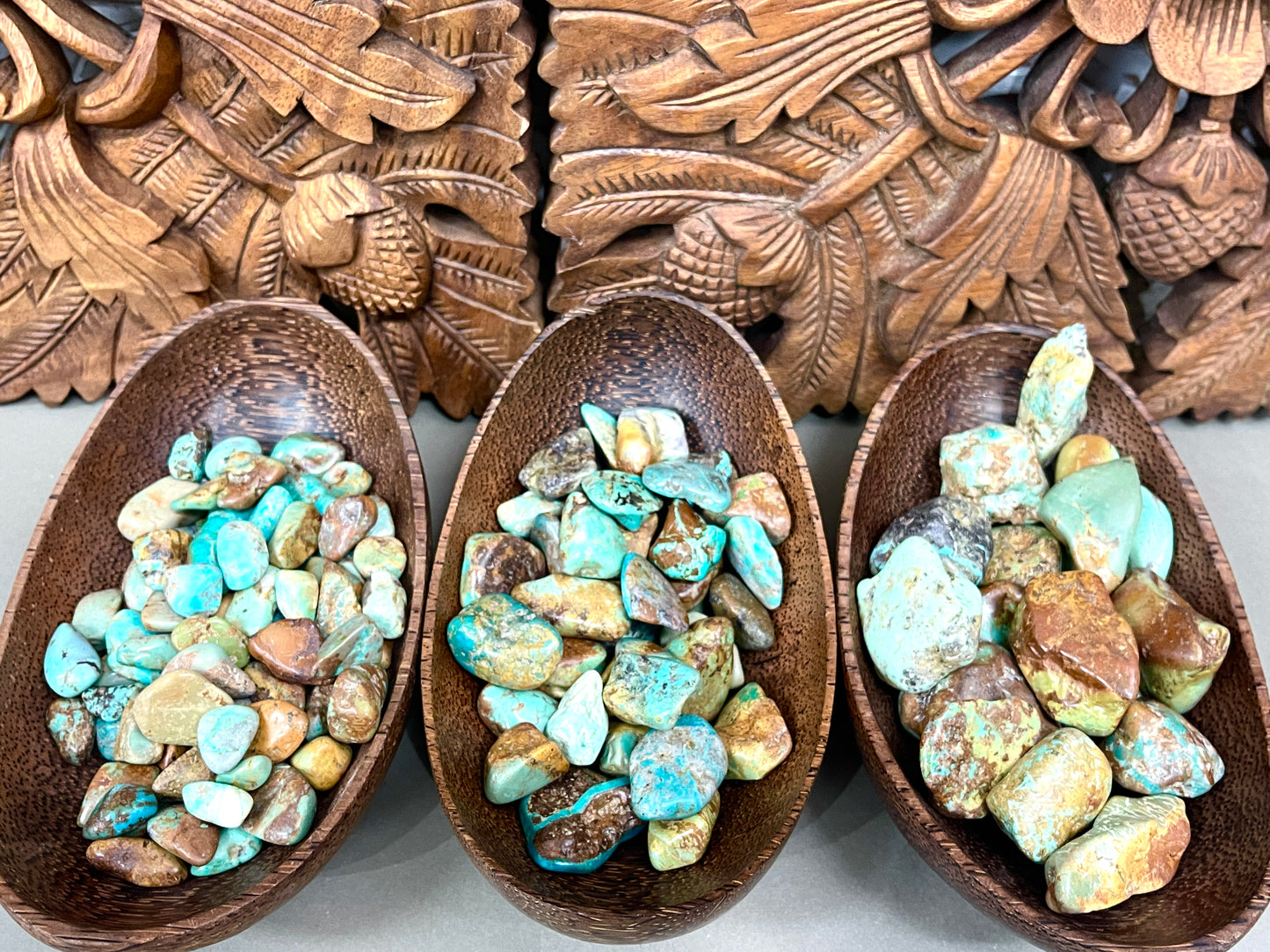 Natural Chinese Turquoise Tumbles