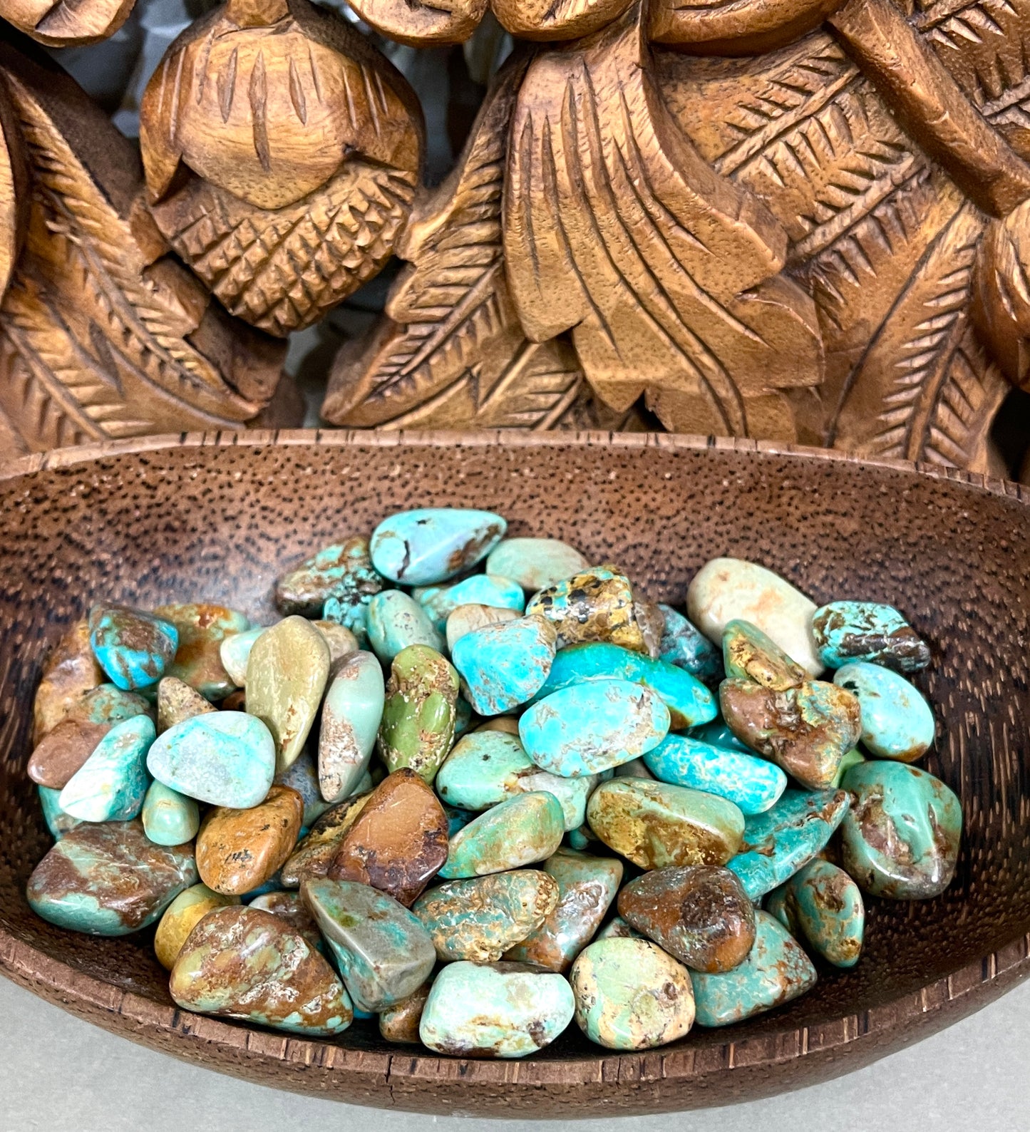Natural Chinese Turquoise Tumbles