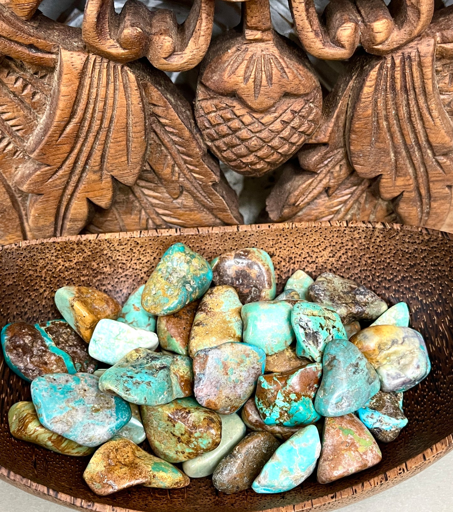 Natural Chinese Turquoise Tumbles
