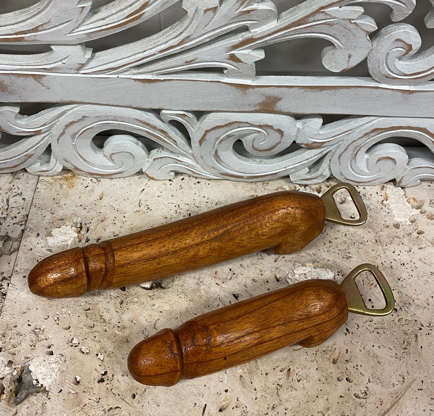 Hand Carved Fertility Bottle Openers