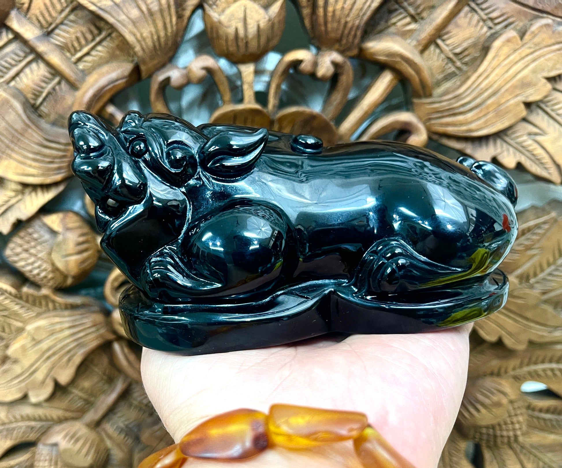 Rainbow Obsidian Pixu