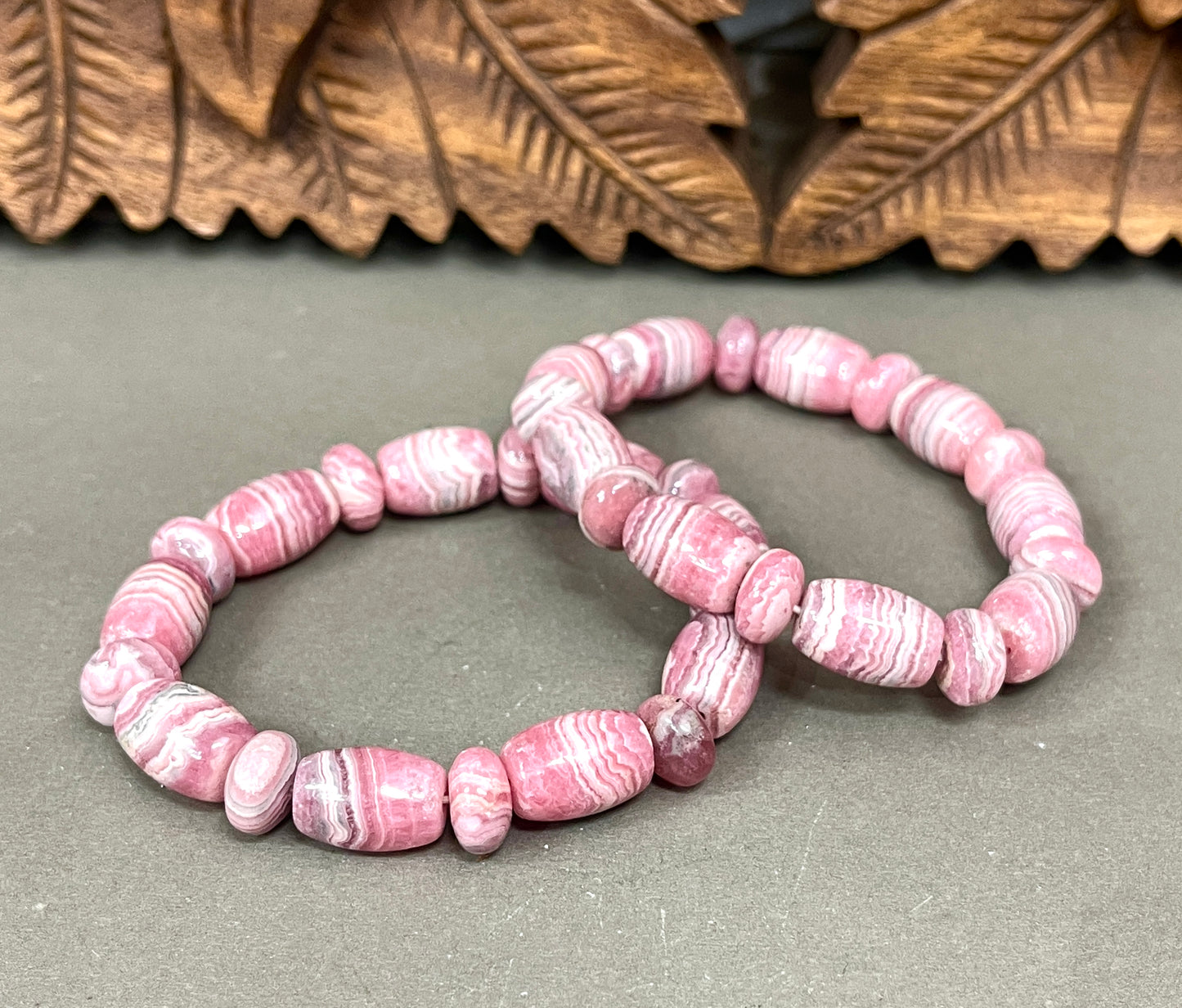 A+ Quality Rhodochrosite Stretchy Bracelets