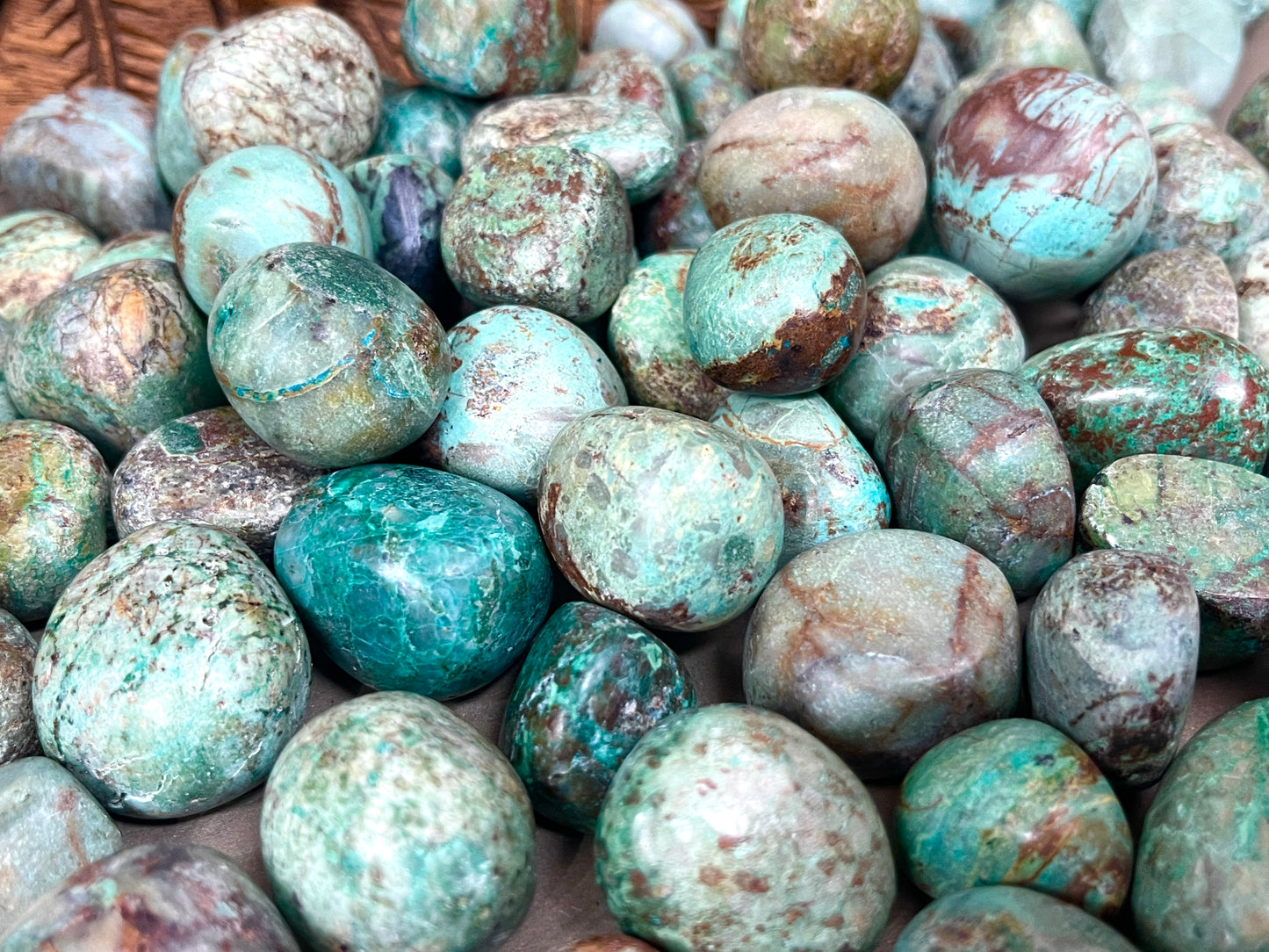 Chrysocolla Tumbles