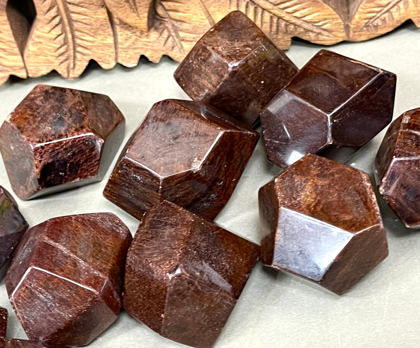 Almandine Garnet Dodecahedron