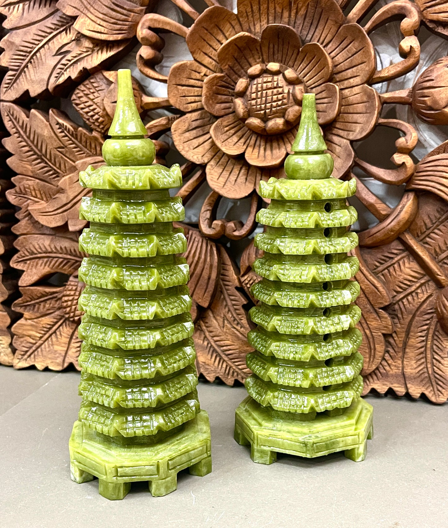 Jade Pagoda Temple Carving