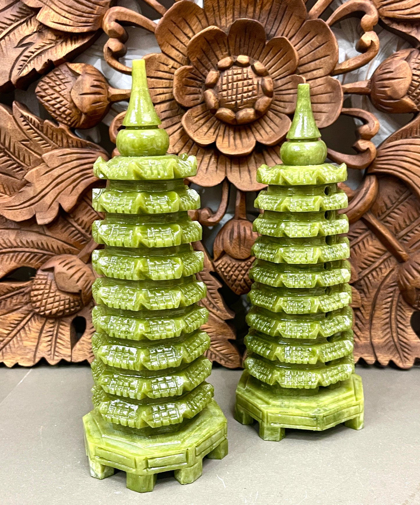 Jade Pagoda Temple Carving