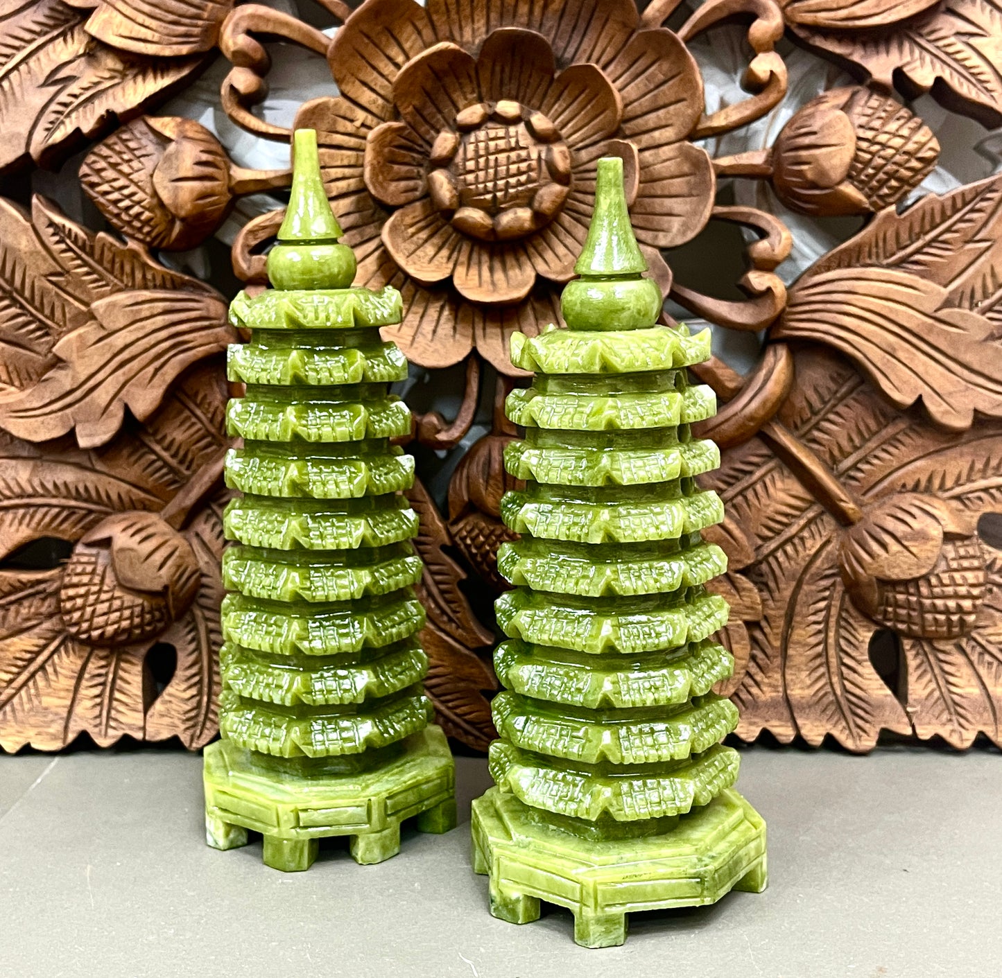 Jade Pagoda Temple Carving