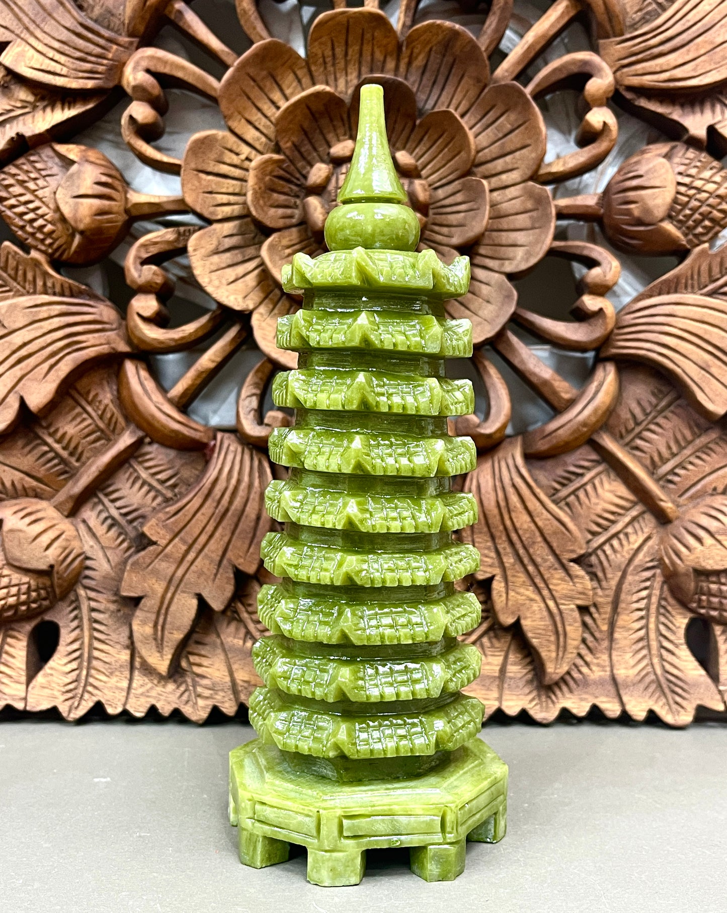Jade Pagoda Temple Carving