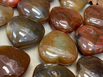 Carnelian  Hearts
