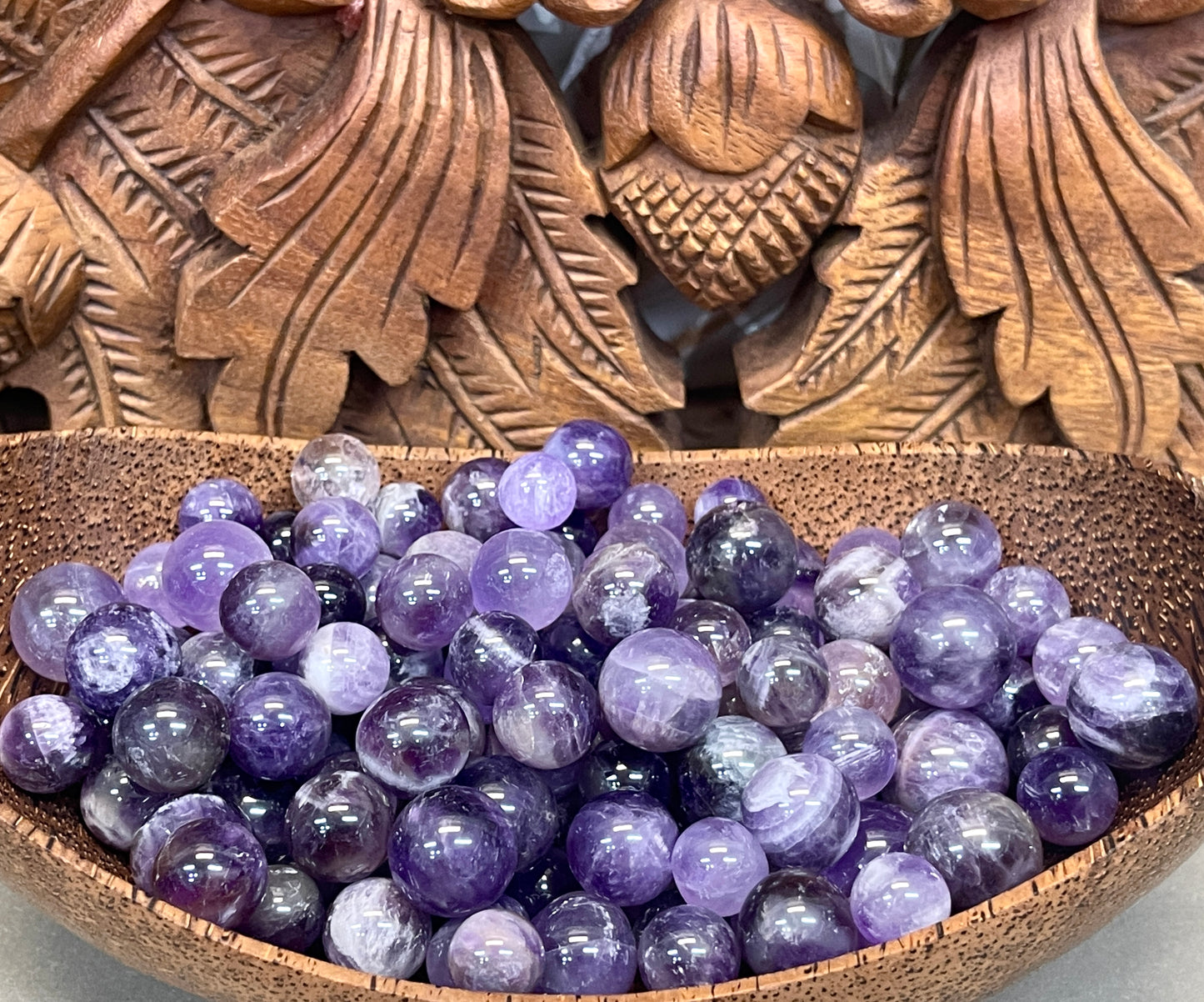 Mini Amethyst Spheres