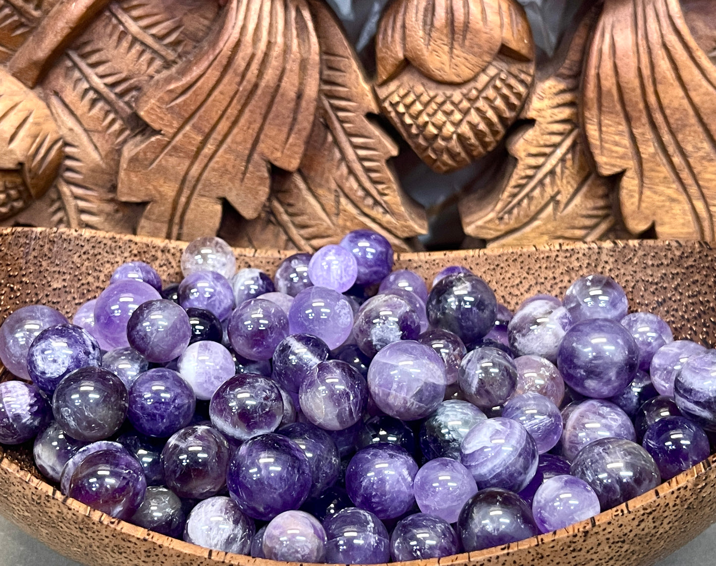 Mini Amethyst Spheres