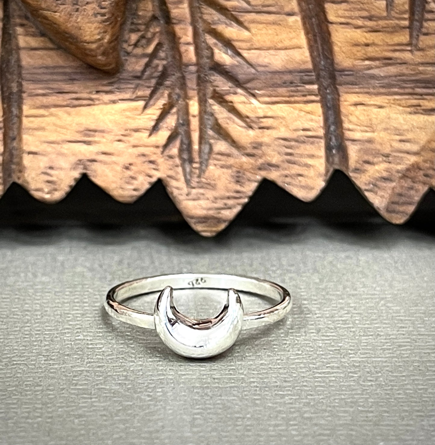 Crescent Moon Ring