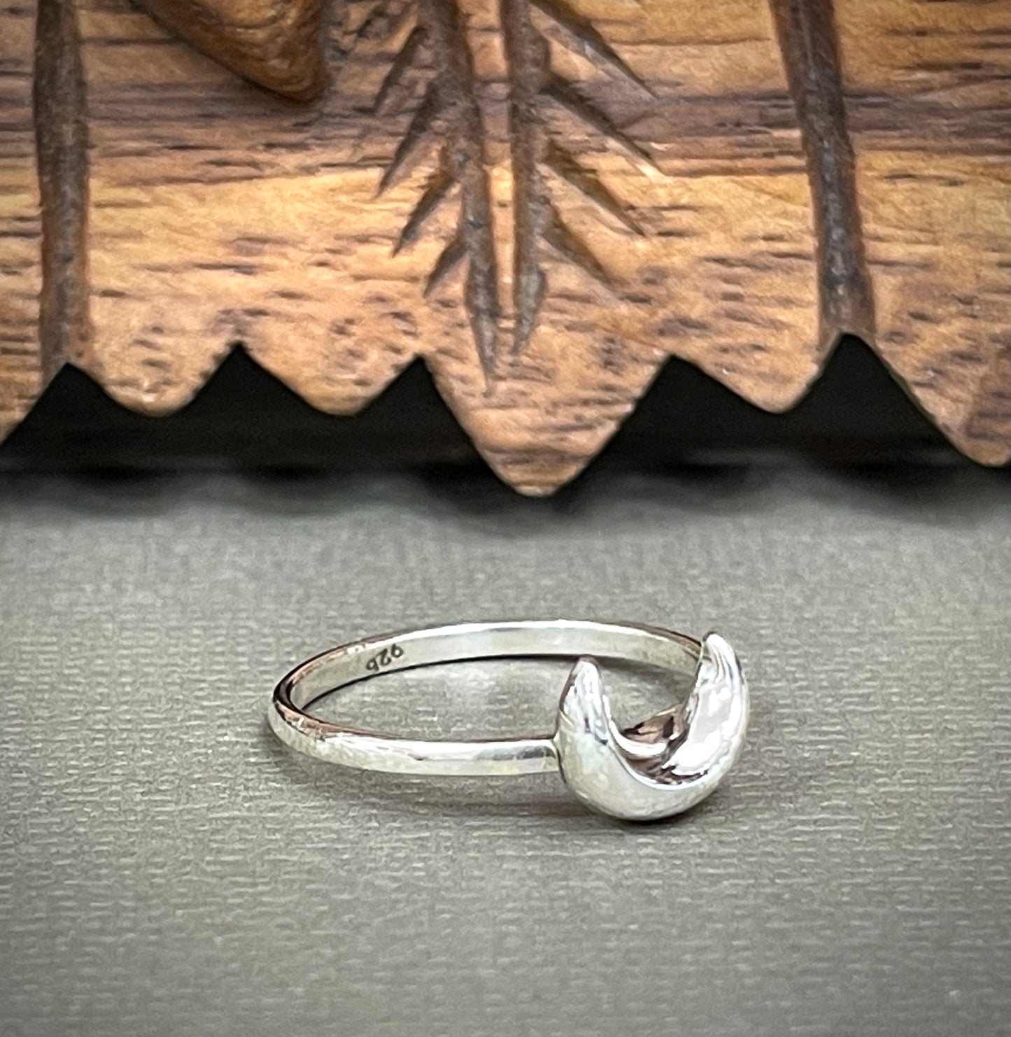 Crescent Moon Ring