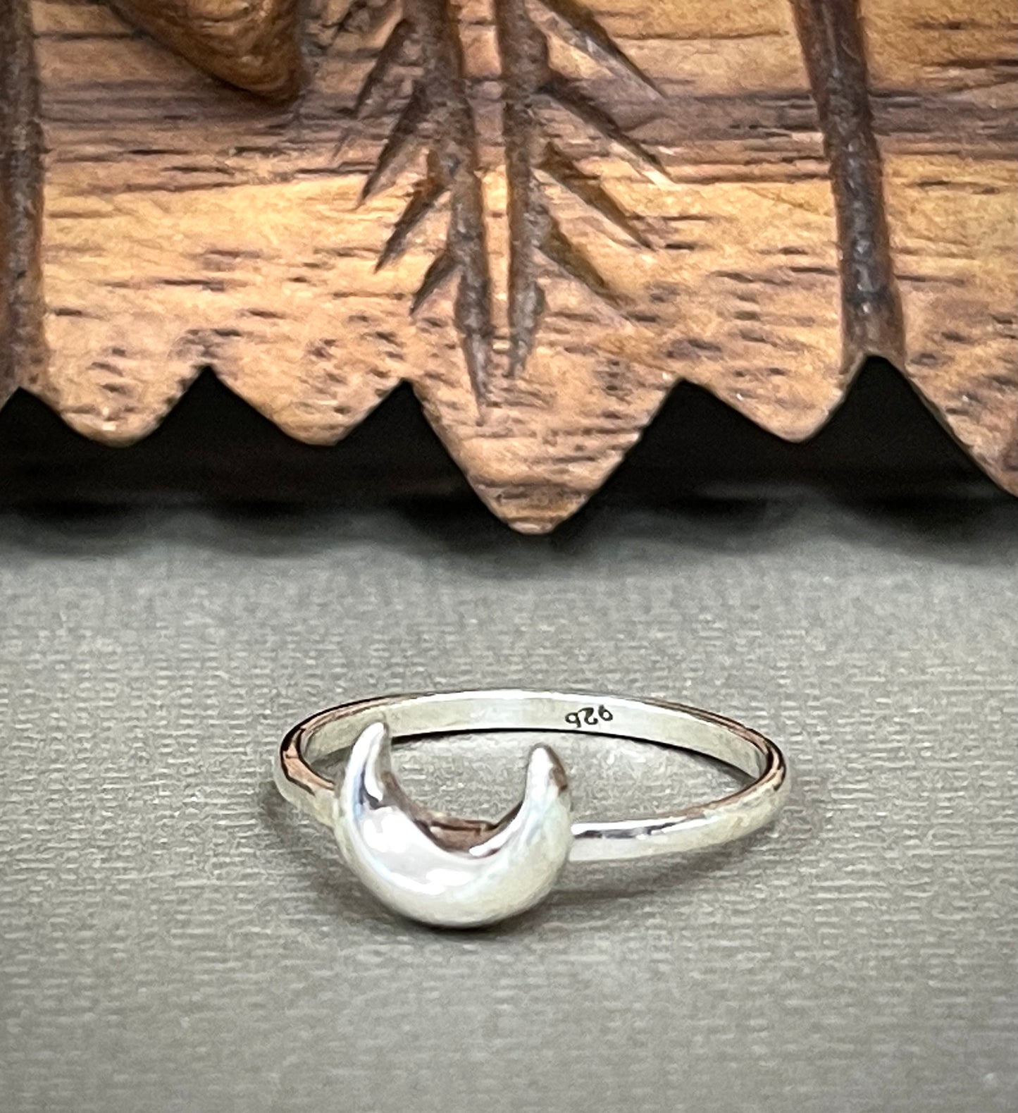 Crescent Moon Ring