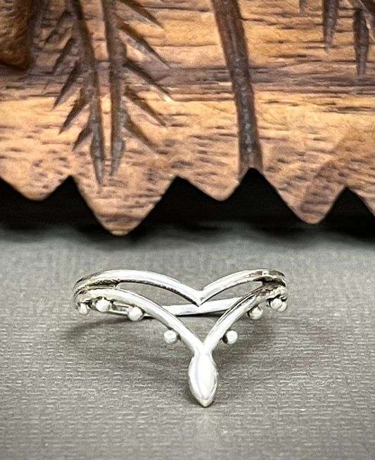 Mehindi Chevron Ring