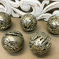 Pyrite Druzy Spheres