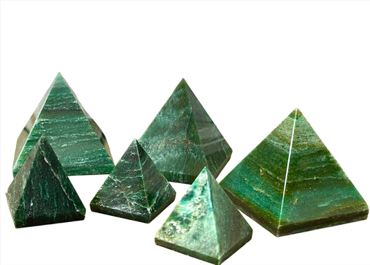 Green Aventurine Pyramids