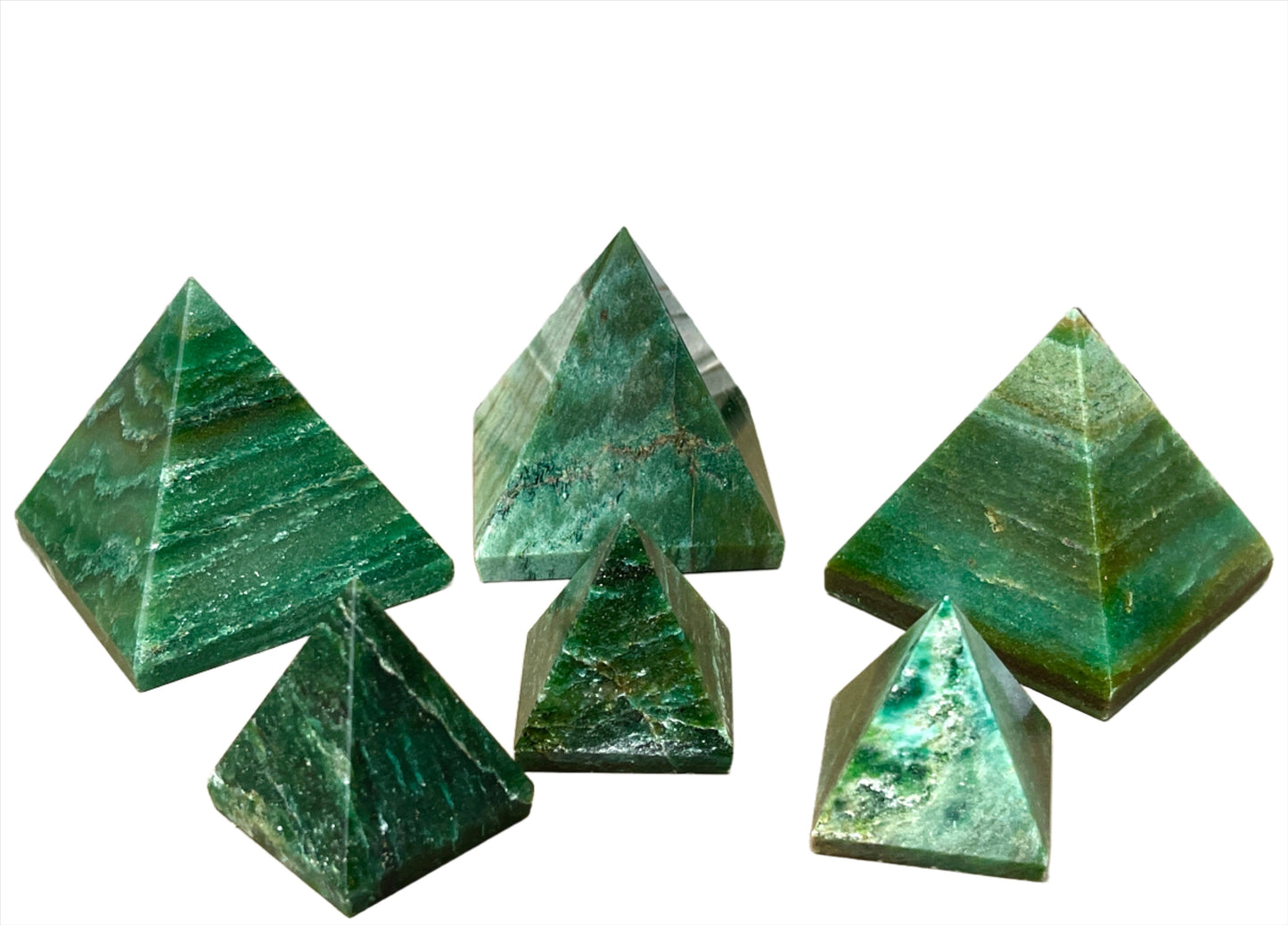 Green Aventurine Pyramids