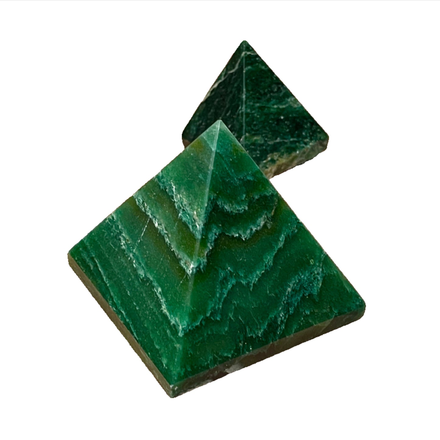 Green Aventurine Pyramids