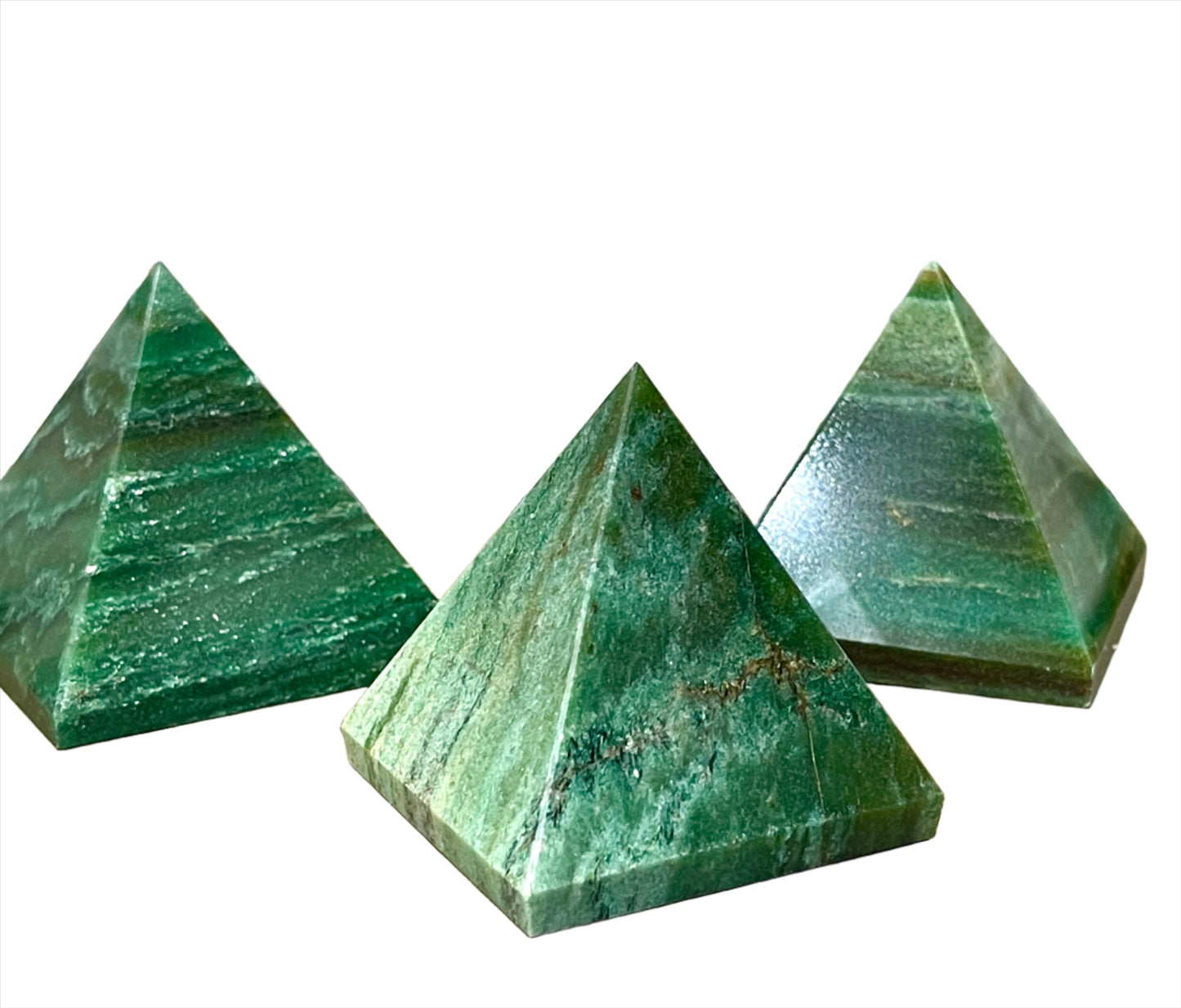 Green Aventurine Pyramids