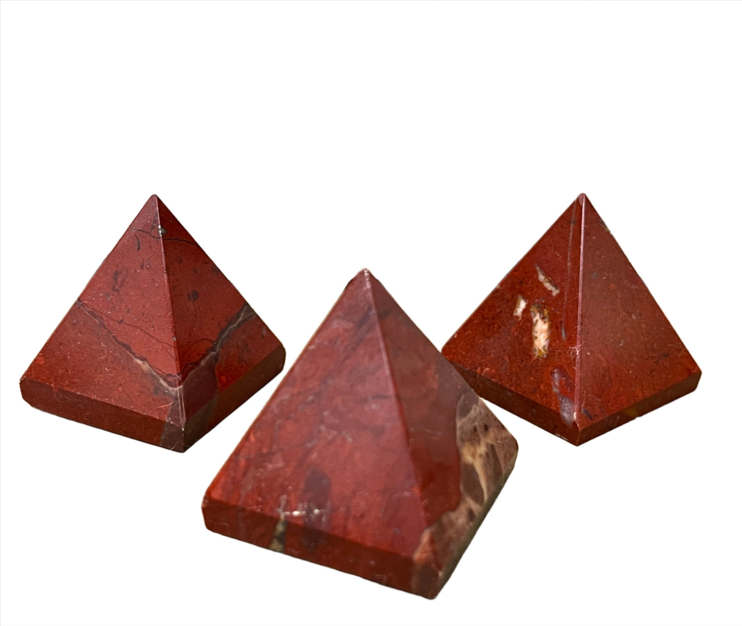 Red Jasper Pyramids