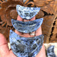 Sodalite Carved Moon offering Bowls
