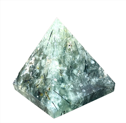 Prehnite & Epidote Pyramids