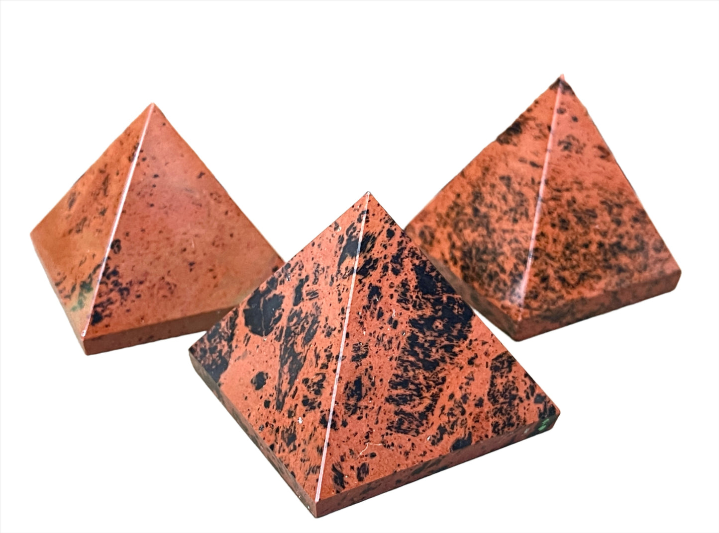 Mahogany Obsidian Pyramids
