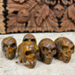Hand Carved Crystal Skulls 1.5" - Available in 12 Stones