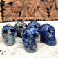 Hand Carved Crystal Skulls 1.5" - Available in 12 Stones