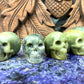 Hand Carved Crystal Skulls 1.5" - Available in 12 Stones