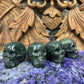 Hand Carved Crystal Skulls 1.5" - Available in 12 Stones