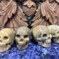 Hand Carved Crystal Skulls 1.5" - Available in 12 Stones