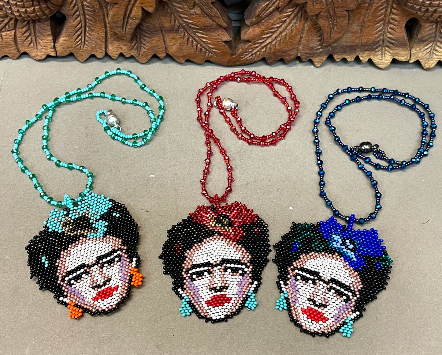 Beaded Frida Necklaces