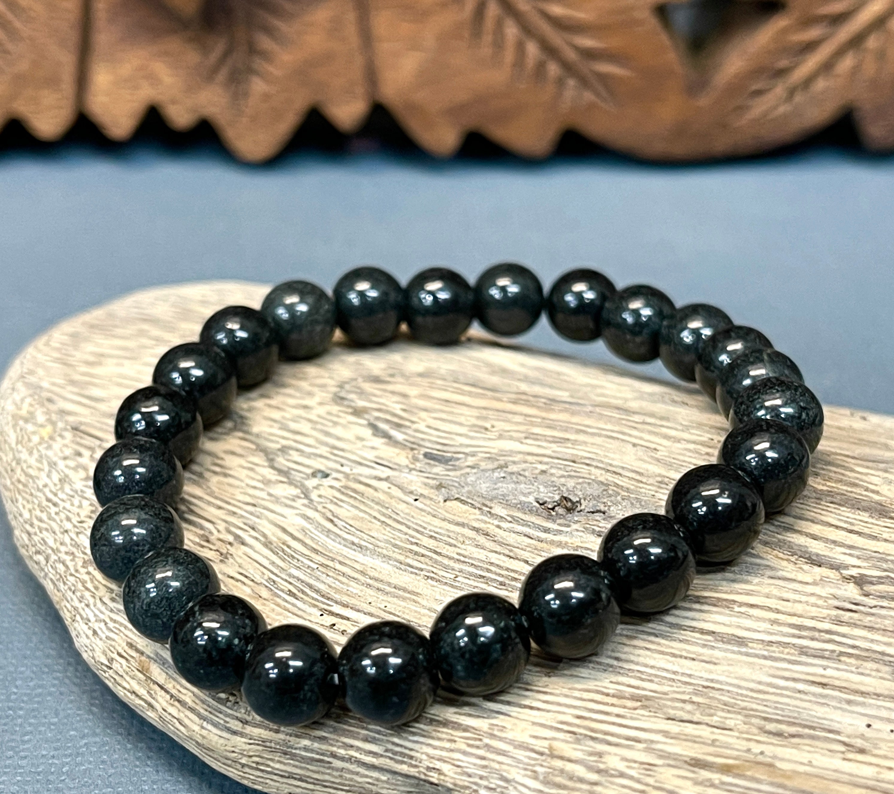 Black Jade with Rhinestones and Hemitate Bracelet – Forever Monalisa