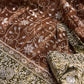 Mocha & Olive Sari Curtain Panels