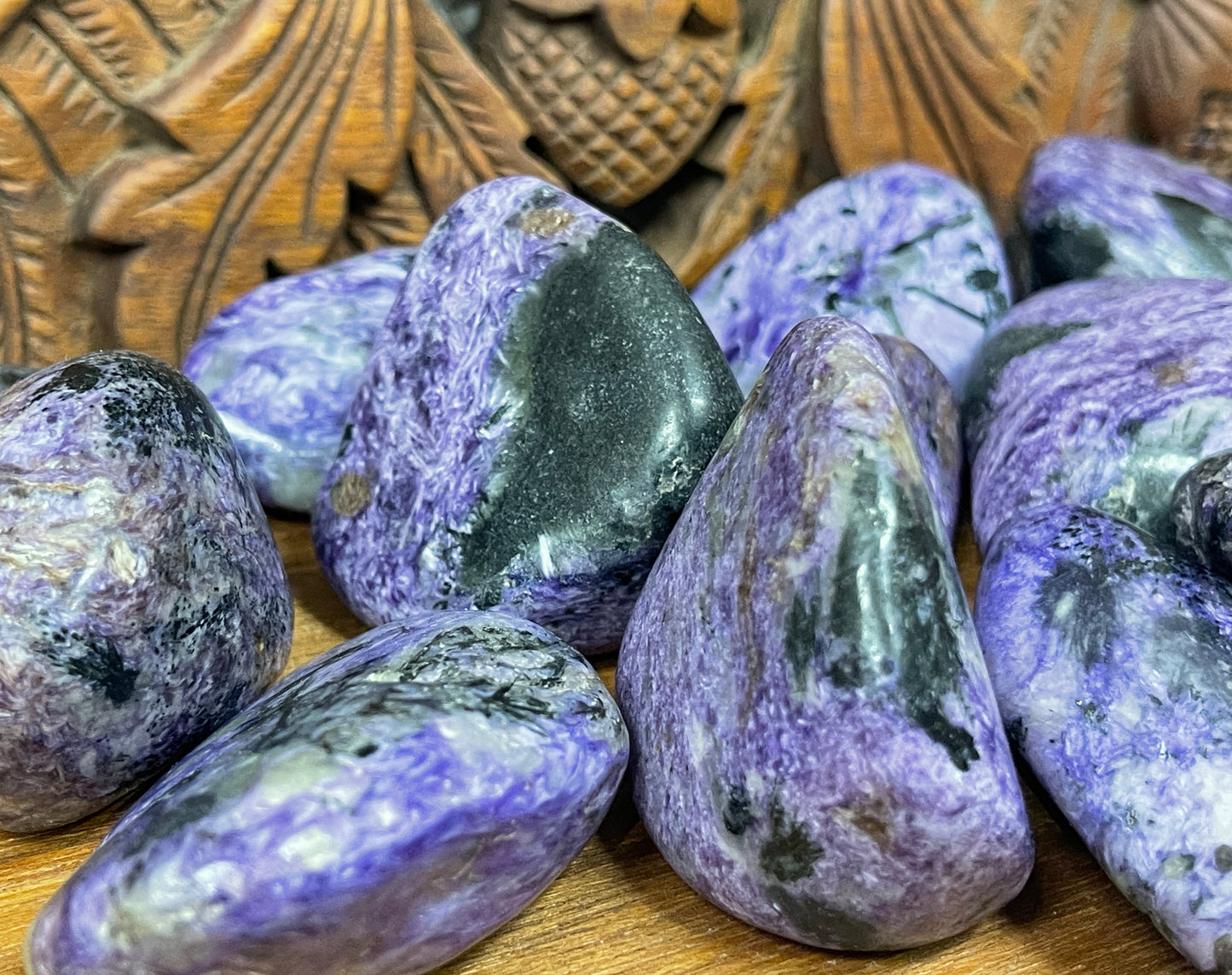 Large Charoite Tumbles