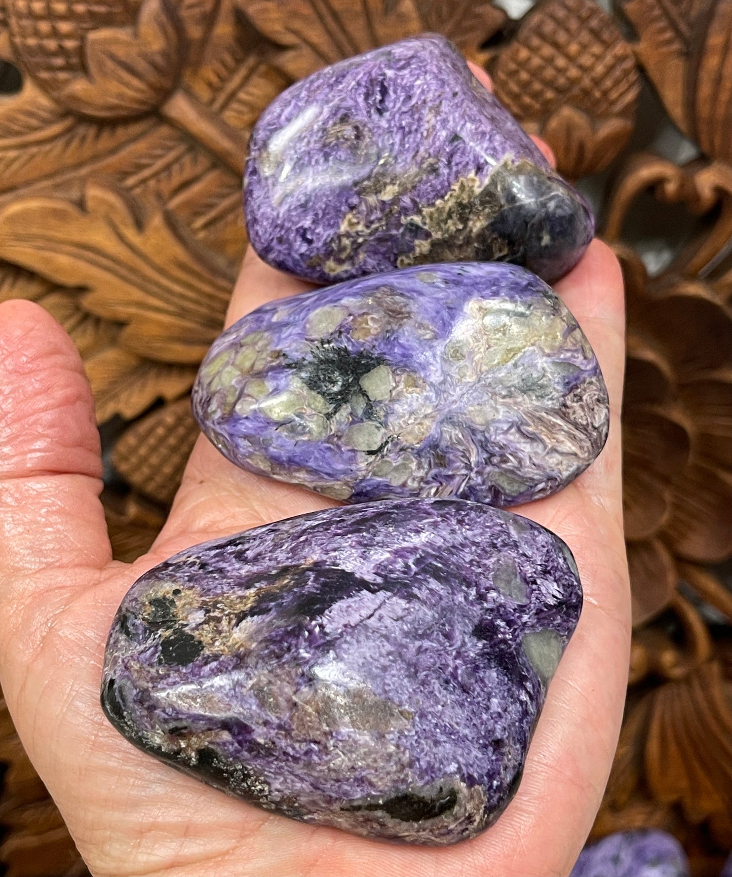 Large Charoite Tumbles