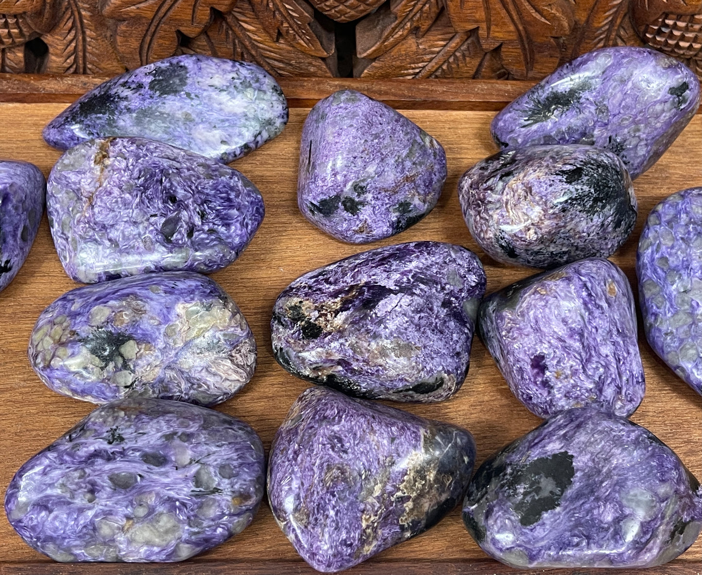 Large Charoite Tumbles